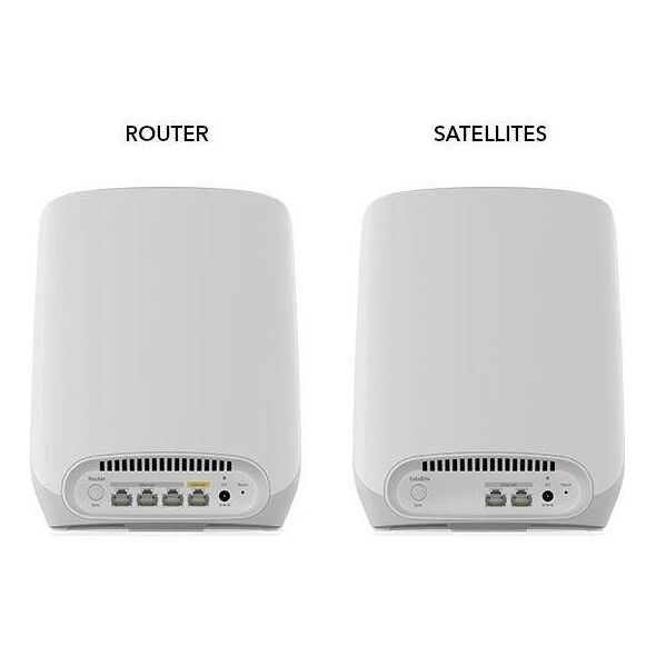 Router NETGEAR System WiFi 6 Orbi 3-pak (RBK763S-100EUS)