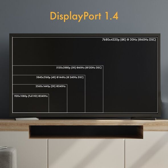 Kabel Claroc DisplayPort - DisplayPort 30m czarny (CLAROC-DP-14-30M)
