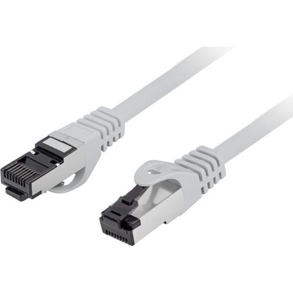 Lanberg Patchcord kat.8.1 S/FTP CU LSZH CU 1m fluke passed szary