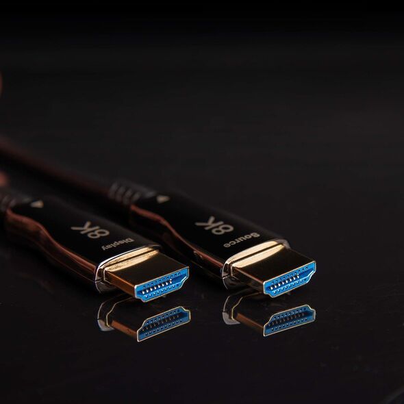 Kabel Claroc HDMI - HDMI 40m czarny (FEN-HDMI-21-40M)