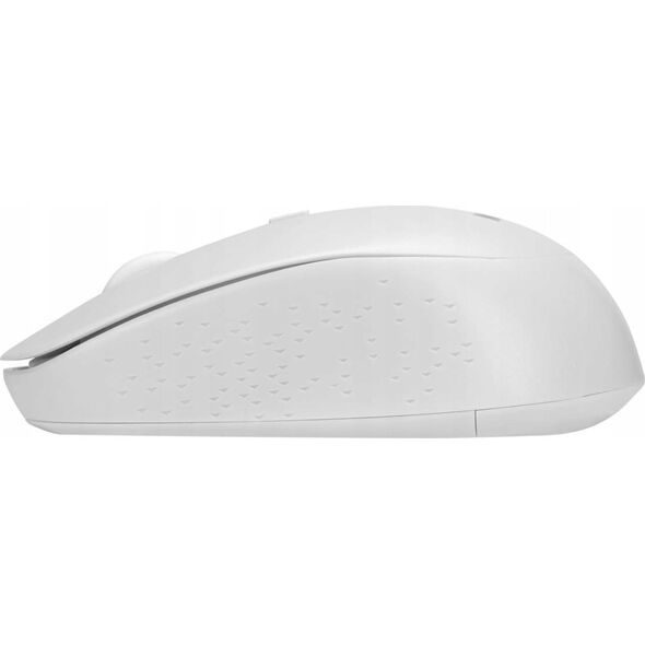 Mysz Marvo Marvo Mysz WM103WH, 1600DPI, 2.4 [GHz], optyczna, 4kl., bezprzewodowa, biała, 1 szt AA, biurowa, cicha