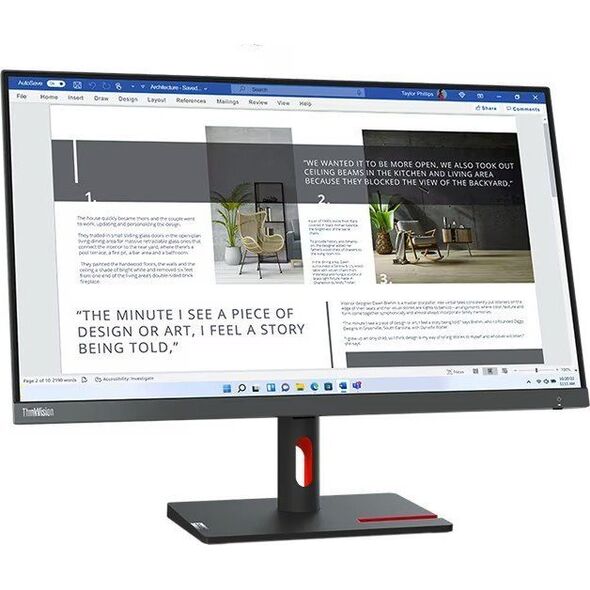 Monitor Lenovo ThinkVision S27i-30 (63DFKAT4EU)