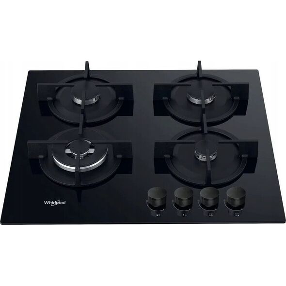 Płyta grzewcza Whirlpool Płyta gazowa Whirlpool AKT 625NB1 Czarna 4 palniki