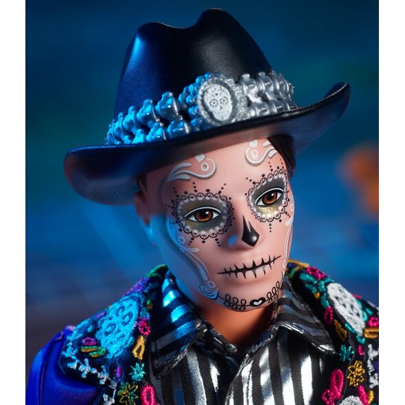 Lalka Barbie Mattel Signature Dia De Muertos Ken Lalka Kolekcjonerska 2023 HJX15