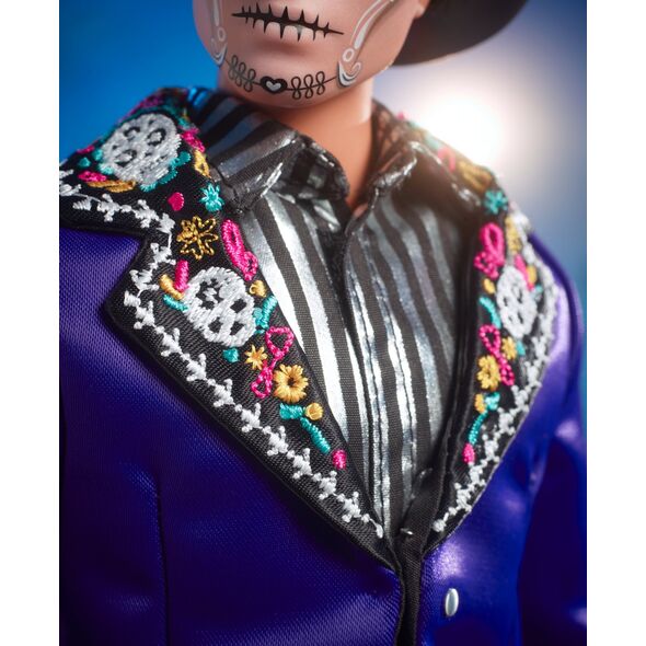 Lalka Barbie Mattel Signature Dia De Muertos Ken Lalka Kolekcjonerska 2023 HJX15