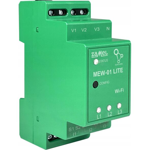 Zamel MONITOR ENERGII ELEKTRYCZNEJ MEW-01/LITE SUPLA TRÓJFAZOWY ZAMEL