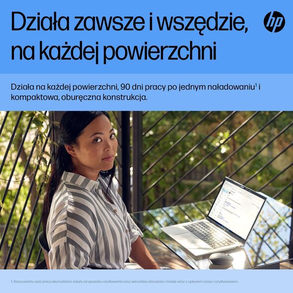 Mysz HP HP 710 Rechargeable Silent Mouse - bezdrátová bluetooth myš