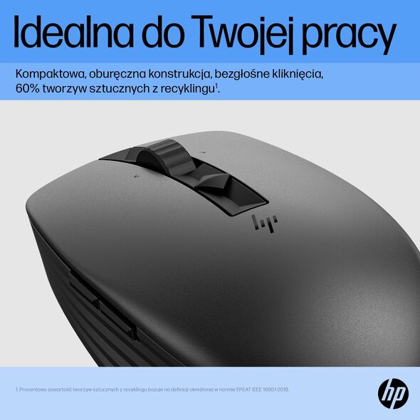 Mysz HP HP 710 Rechargeable Silent Mouse - bezdrátová bluetooth myš