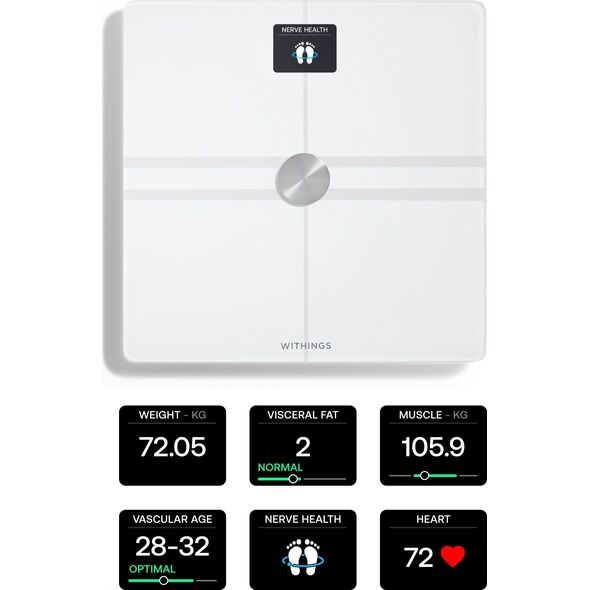 Waga łazienkowa Withings Withings Body Comp biały