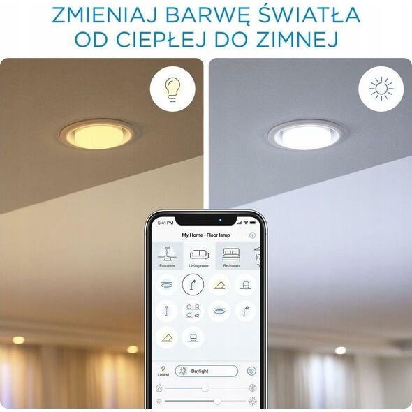 WiZ WiZ,Globe,11W,2200-6500 (RGB),G95,E27,1 pcs lightsource