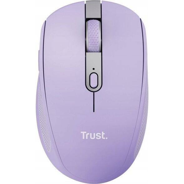 Mysz Trust Bezprzewodowa mysz OZAA Compact Fioletowa