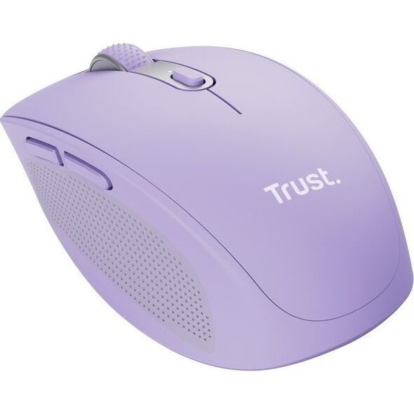 Mysz Trust Bezprzewodowa mysz OZAA Compact Fioletowa