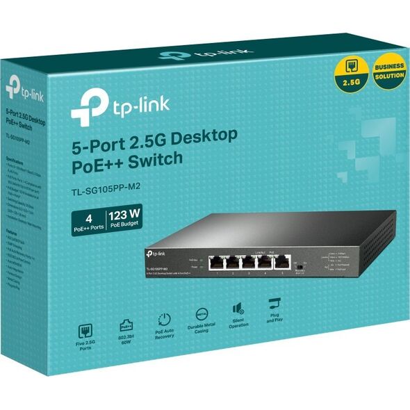 Switch TP-Link TL-SG105PP-M2