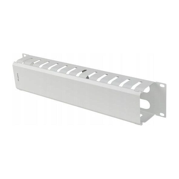Organizer Lanberg Organizer kabli Lanberg AK-1705-S 19" 2U z zaślepką typ A szary