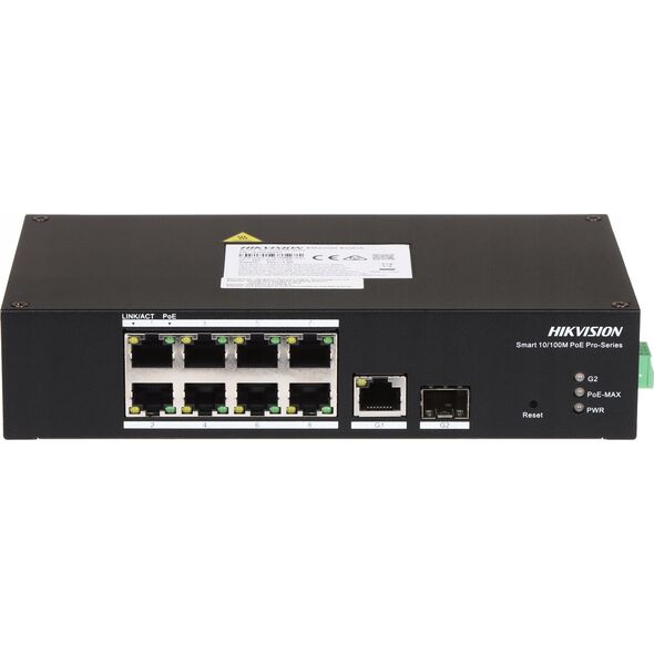 Switch Hikvision SWITCH POE DS-3T1310P-SI/HS 8-PORTOWY SFP Hikvision