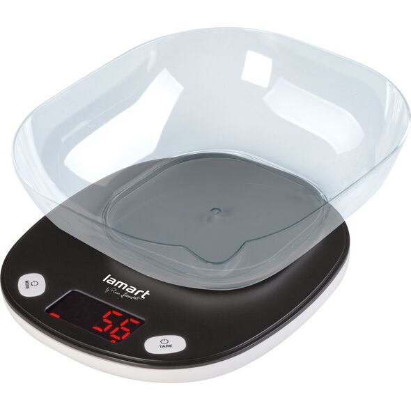 Waga kuchenna Lamart Waga kuchenna Balck z misa Lamart LT7069