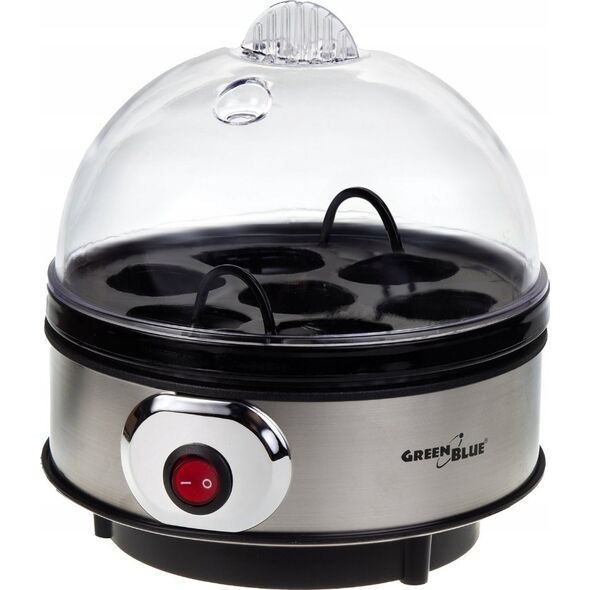 Jajowar GreenBlue Jajowar automatyczny GreenBlue, moc 400W, do 7 jaj, miarka, 220-240V~, 50 Hz, GB572