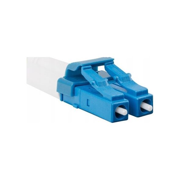 Lanberg Patchcord światłowodowy Lanberg SM LC/UPC-SC/APC DUPLEX 3.0MM LSZH G657A1 0.5m żółty