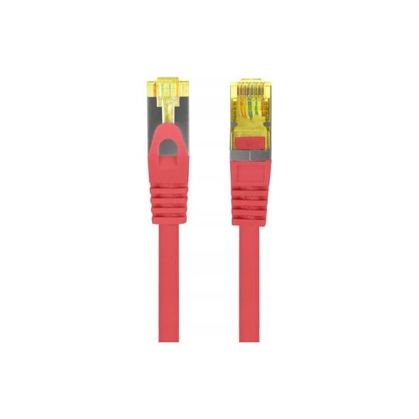 Lanberg Patchcord Lanberg S/FTP kat.6A 3m LSZH CU fluke passed czerwony