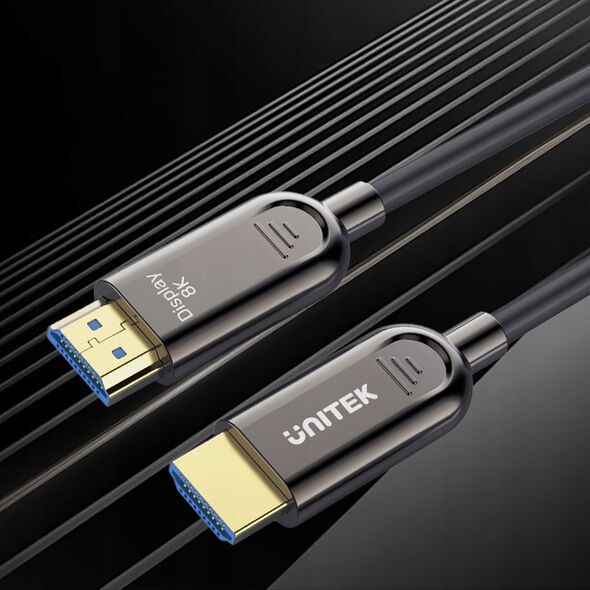 Kabel Unitek Unitek Kabel optyczny HDMI 2.1 AOC 8K 120Hz 30m