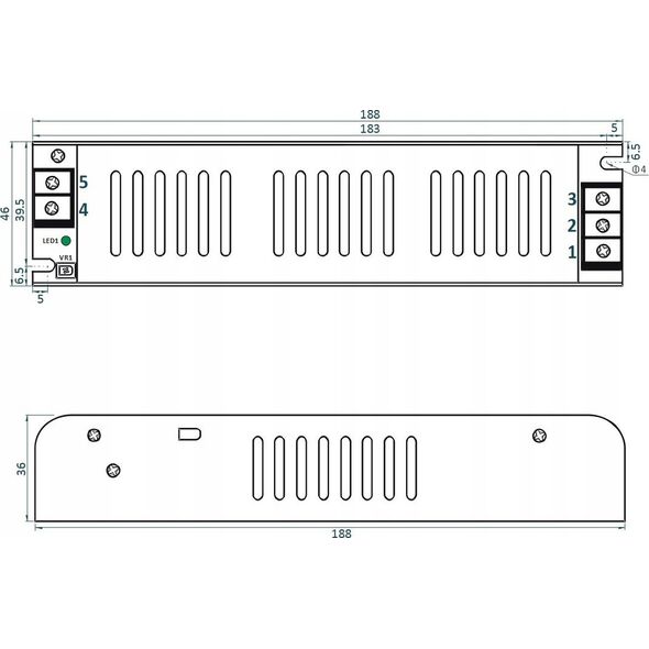 Adler Power ZASILACZ IMPULSOWY ADLS-120-24 ADLER Power