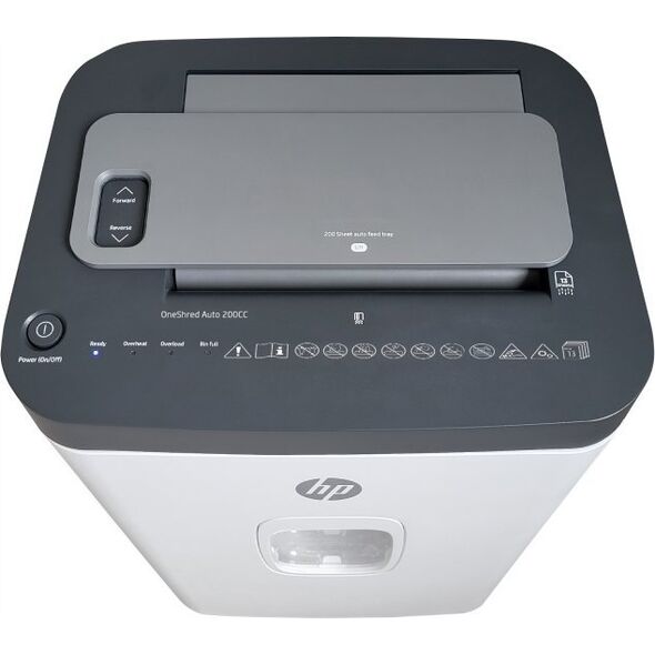 Niszczarka HP HP Niszczarka ONESHRED Auto 200CC, biało-szara