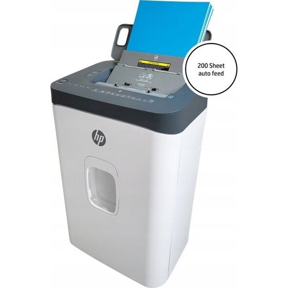 Niszczarka HP HP Niszczarka ONESHRED Auto 200CC, biało-szara