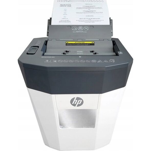 Niszczarka HP Niszczarka HP ONESHRED Auto 80CC, biało-szara