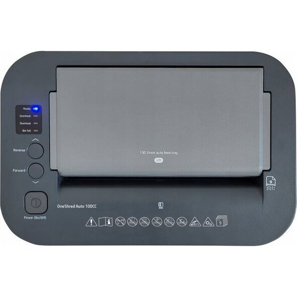 Niszczarka HP Niszczarka HP ONESHRED Auto 100CC, biało-szara