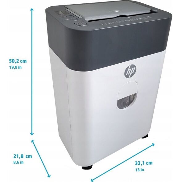 Niszczarka HP Niszczarka HP ONESHRED Auto 100CC, biało-szara