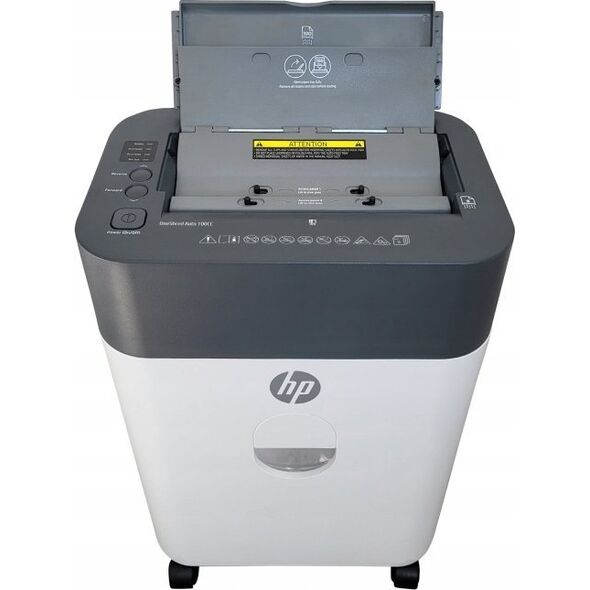 Niszczarka HP Niszczarka HP ONESHRED Auto 100CC, biało-szara