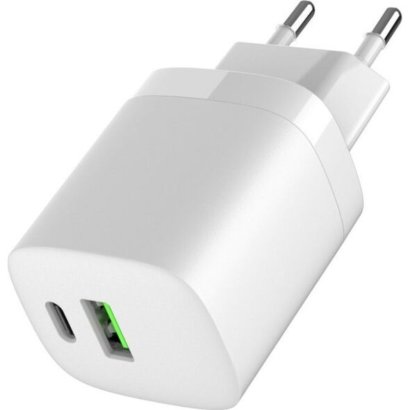 Ładowarka Art ŁADOWARKA SIECIOWA GaN PD/QC 4.0 1x USB-C 1x USB-A 30W ART