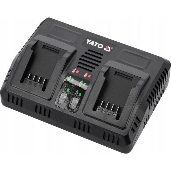Ładowarka Yato YATO ŁADOWARKA PODWÓJNA 18V 2.2A