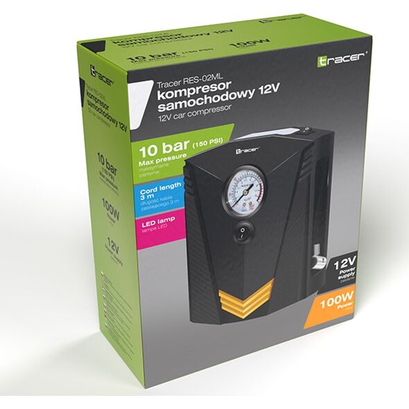 Kompresor samochodowy Tracer Kompresor TRACER RES-02ML