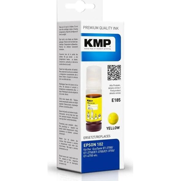 KMP Printtechnik AG KMP Tinte EcoTank T03R4  6000 S. yellow remanufactured