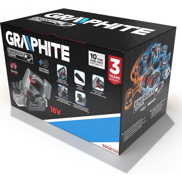Graphite Strug akumulatorowy Energy+ 18V