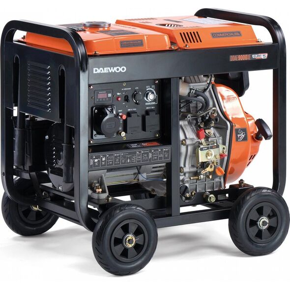 Agregat Daewoo DIESEL GENERATOR 6.3KW 230V/DDAE 9000XE DAEWOO