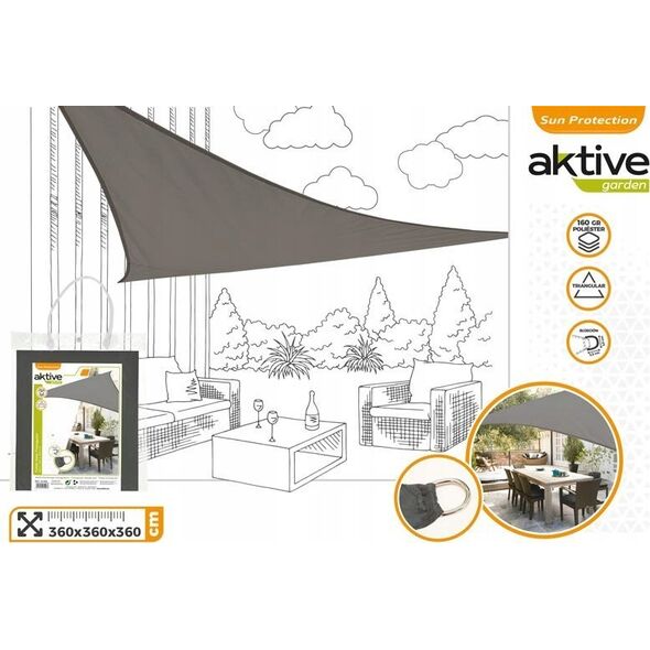 Aktive POLIESTER TRIANGLE GARDEN CANO