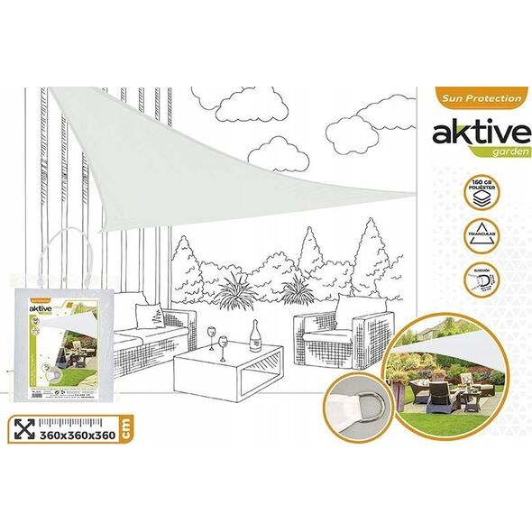 Aktive POLIESTER TRIANGLE GARDEN CANO