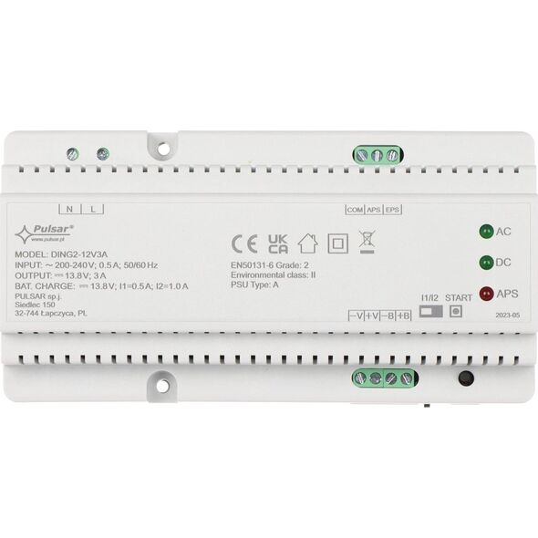 Pulsar ZASILACZ BUFOROWY IMPULSOWY DING2-12V3A PULSAR