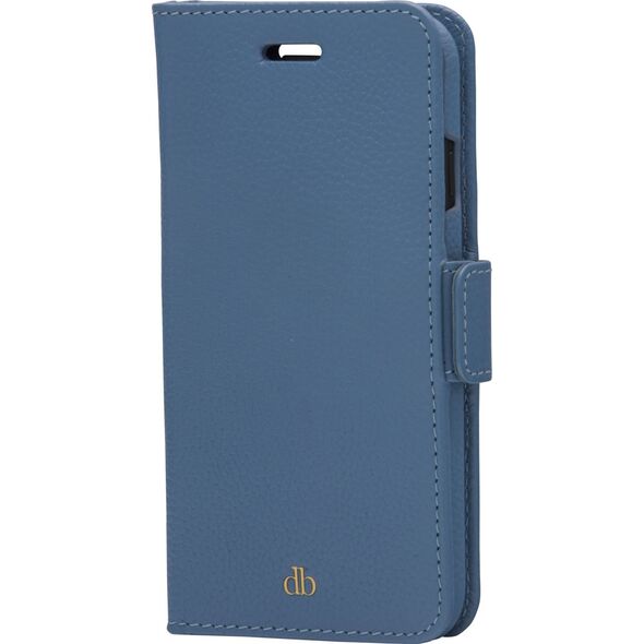 dbramante New York - iPhone SE/8/7 - Ultra-marine Blue - full grain pebbled leather cover