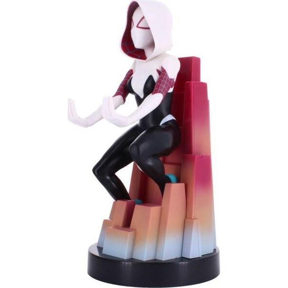Cable Guys Exquisite Gaming stojak na smartfon / kontroler Cable Guys Marvel Spider-Gwen (20 cm)