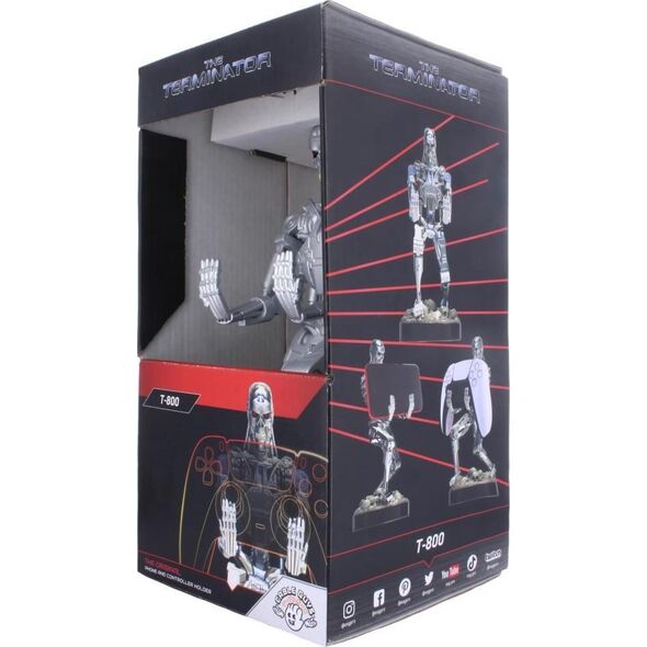 Cable Guys Exquisite Gaming stojak na smartfon / kontroler Cable Guys Terminator T-800 (20 cm)
