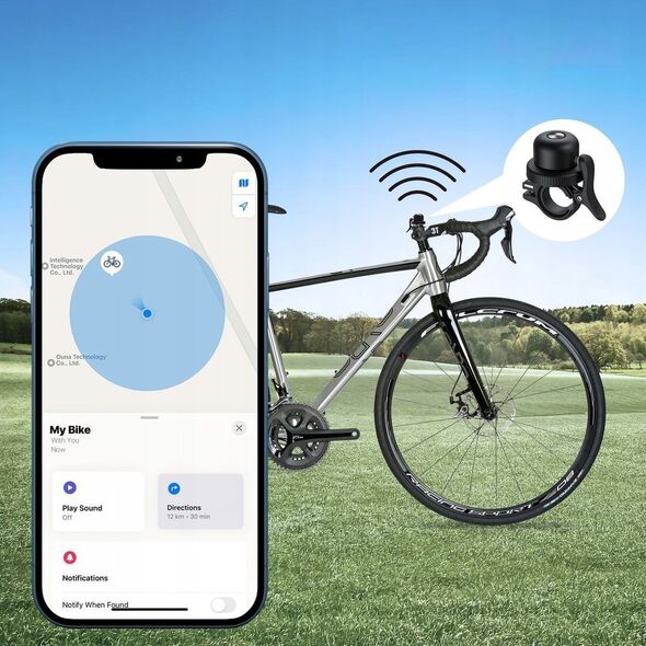 MiLi MILI MIBELL BICYCLE ANTI-LOSS BELL