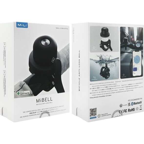 MiLi MILI MIBELL BICYCLE ANTI-LOSS BELL