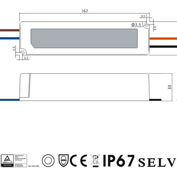 GLP ZASILACZ IMPULSOWY 24V/2.5A/GPV-MINI