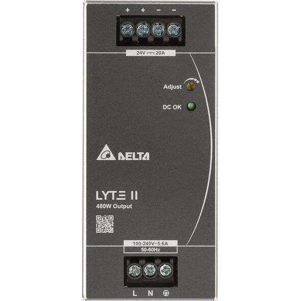 Delta ZASILACZ IMPULSOWY DRL-24V480W-1EN Delta Electronics