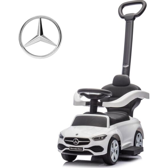 Milly Mally Milly Mally Pojazd z rączką MERCEDES C-Class White