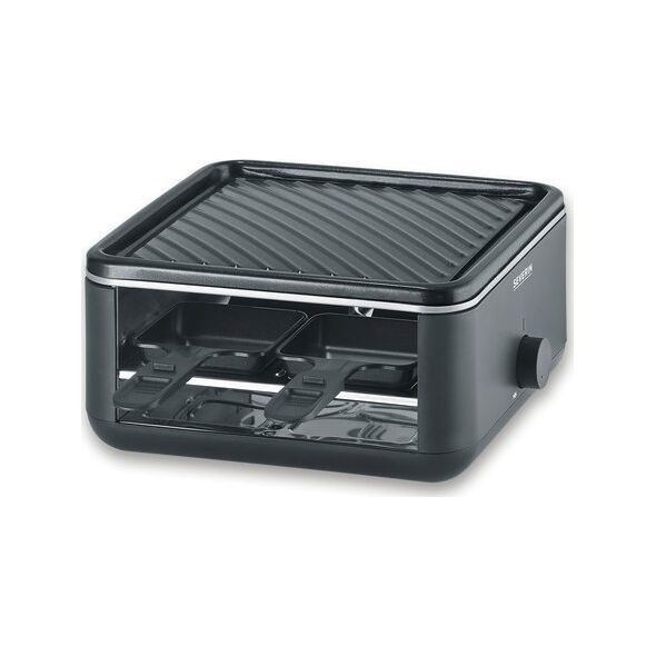 Grill elektryczny Severin Severin RG 2360 grill raclette 4 os. 800 W Czarny