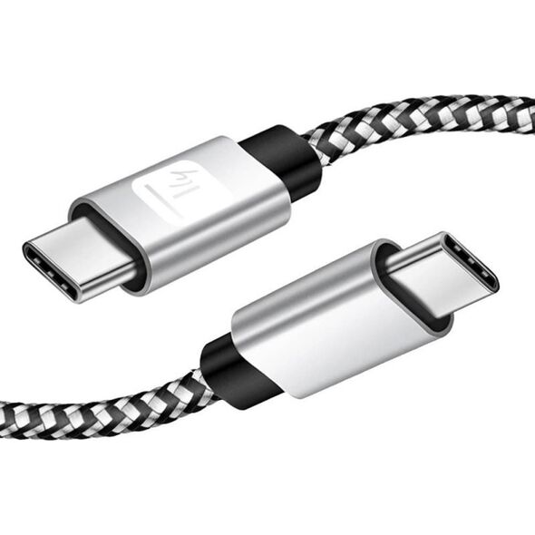 Kabel USB 2.0 Typ-C USB-C 1m 3A Szybkie Ładowanie w Oplocie
